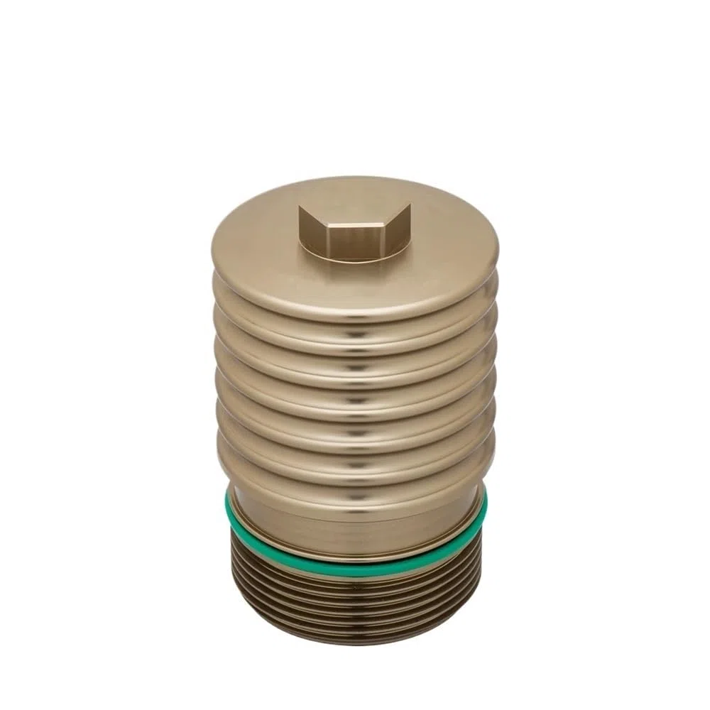 Geschmiedete Ölfiltergehäuseabdeckung aus Aluminiumlegierung, kompatibel mit N20 N26 N52 N54 N55 B48 B58 EA888 und ähnlichen Modellen(N20 N26 N52 N54 N55)