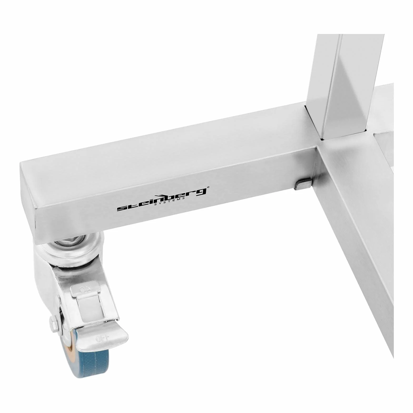 Steinberg Systems SBS-LF-151 Instrumententisch mobil 600 x 400 mm höhenverstellbar 2 3 Instrumentenwagen Instrumententisch höhenverstellbar Instrumententisch Edelstahl
