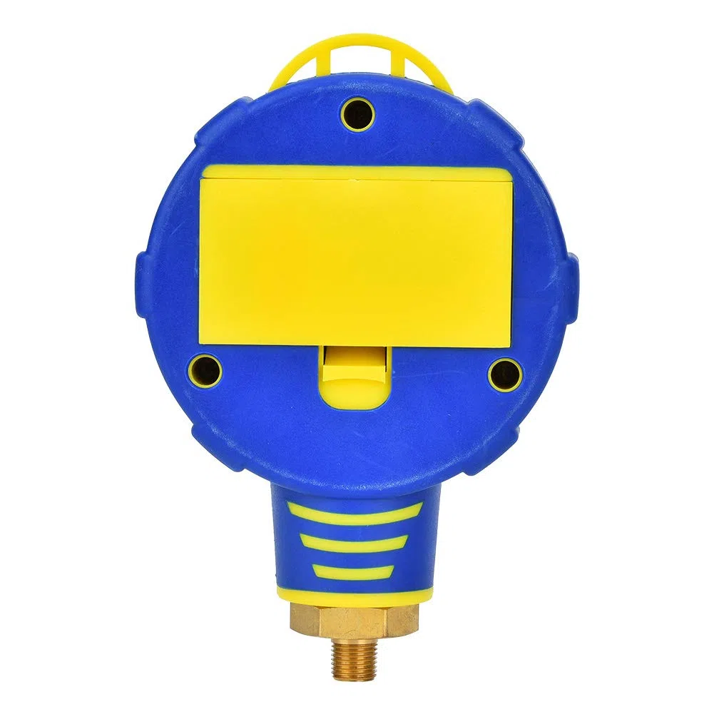 Fafeicy Digitales Manometer, 1/8 Zoll NPT, Niederdruck-Klimaanlage, Vakuum-Messgerät, Kältemittel R32, Messbereich -101 kPa bis 6 MPa