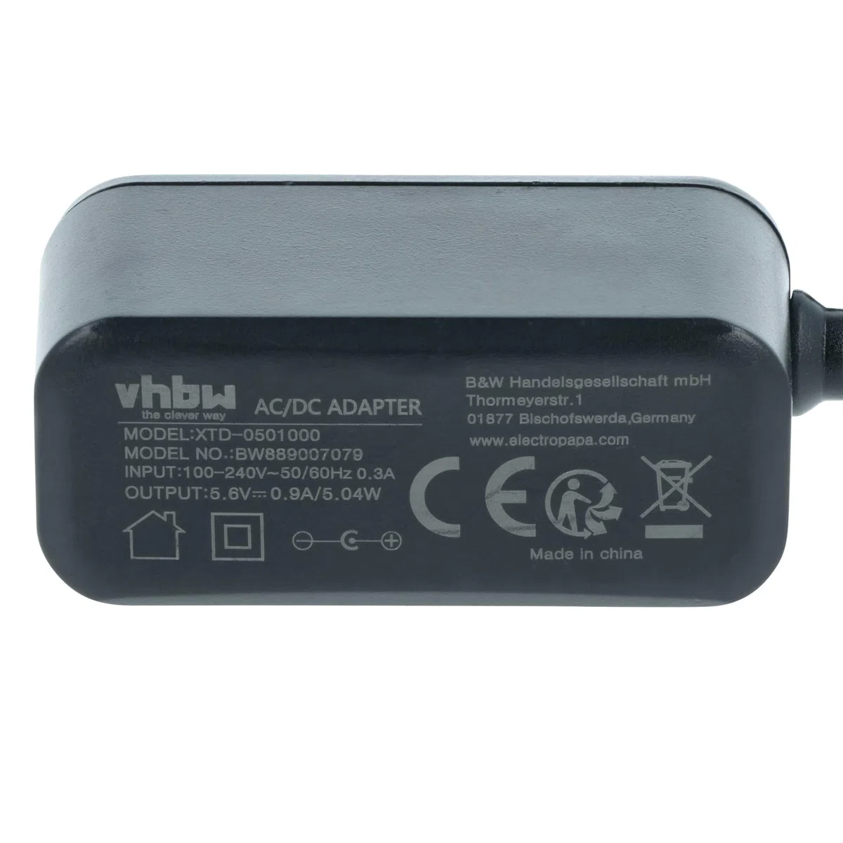 vhbw Netzteil Ersatz für NEDO 062510-900 für Messgerät - 190 cm