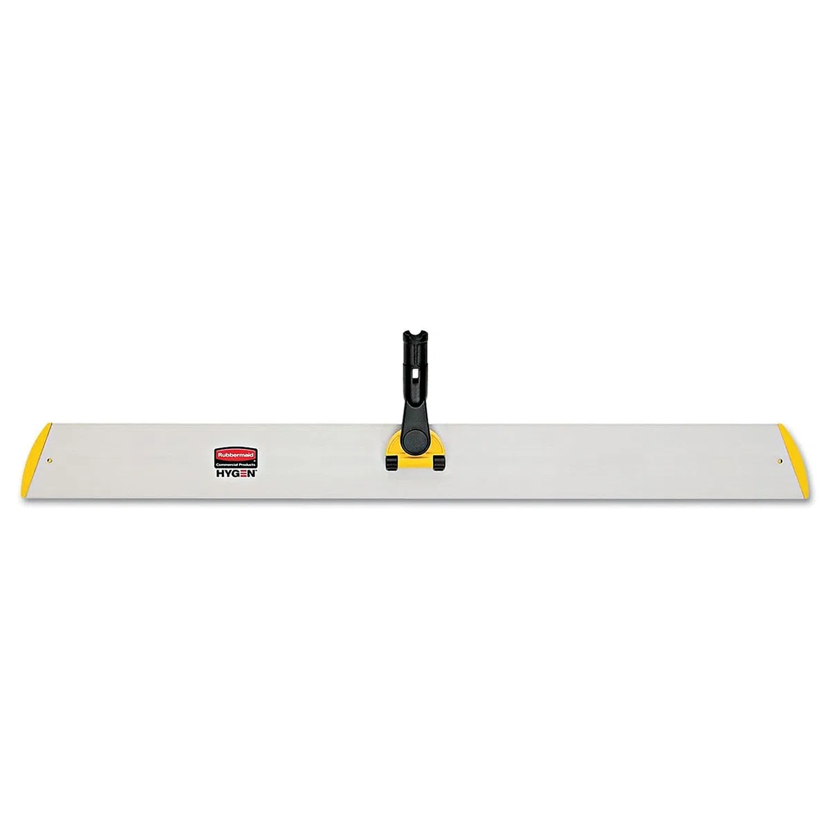 Rubbermaid Commercial Products 36 inch HYGEN Quick Connect Single Sided Hall Dust Mop Frame - Yellow