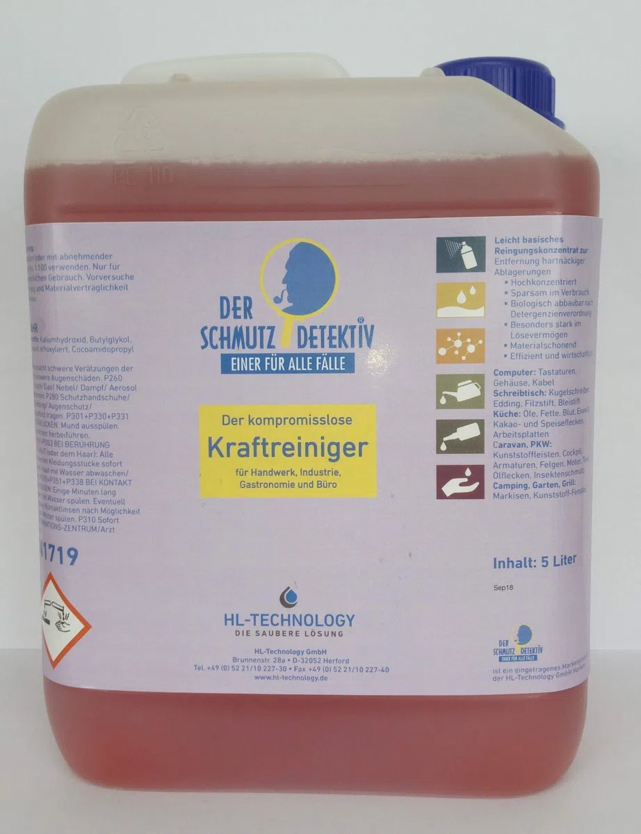 Der Schmutz Detektiv von HL-Technology (Kanister 5 Liter)