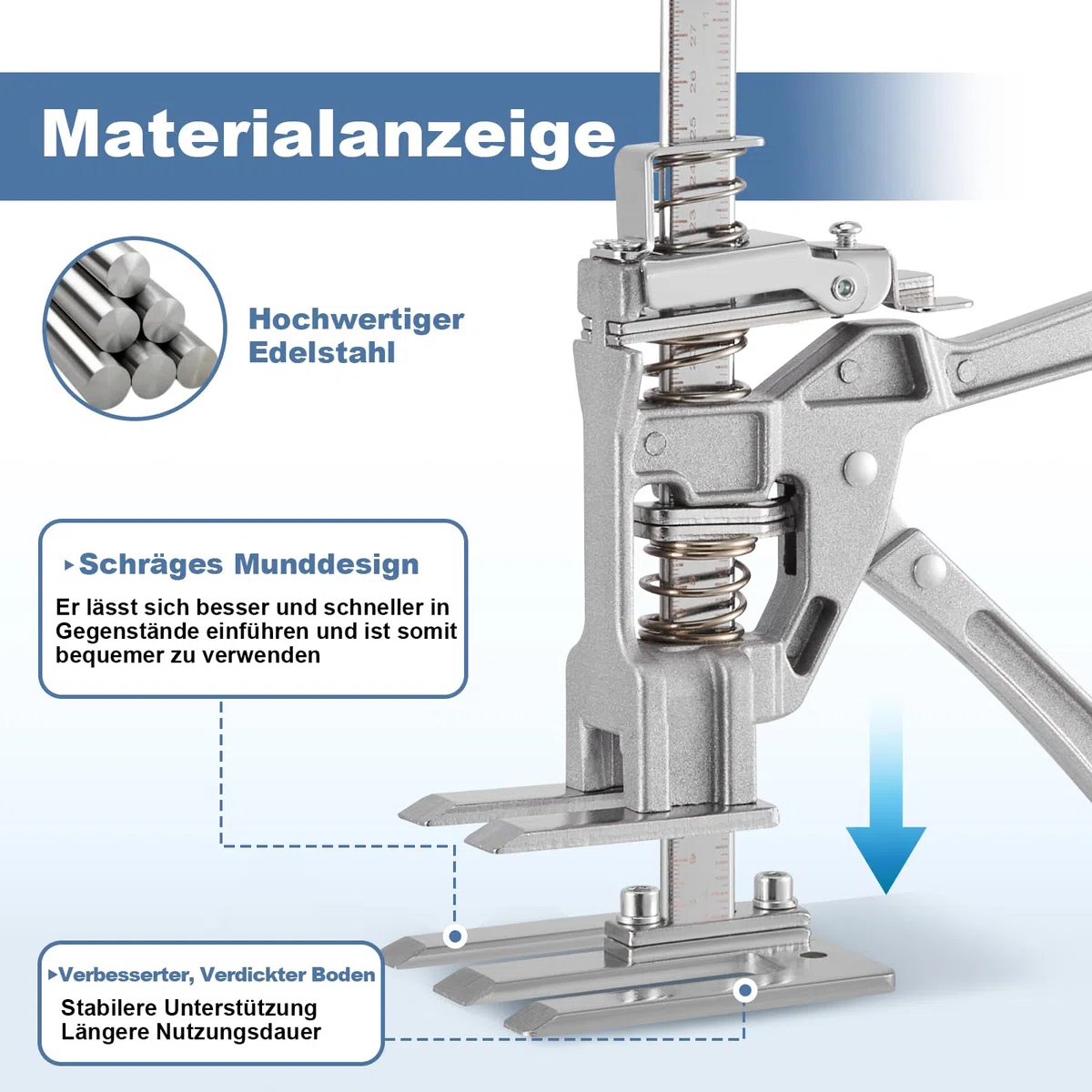 Möbelheber für Schwere Möbel,Heber,Arbeitssparender Arm,2 Stück Arm Hebewerkzeug,400kg Tragkraft Türheber mit Zwei Geschwindigkeiten und Höhenversteller 0-210mm,Hebewerkzeug für Türen,Fliesen