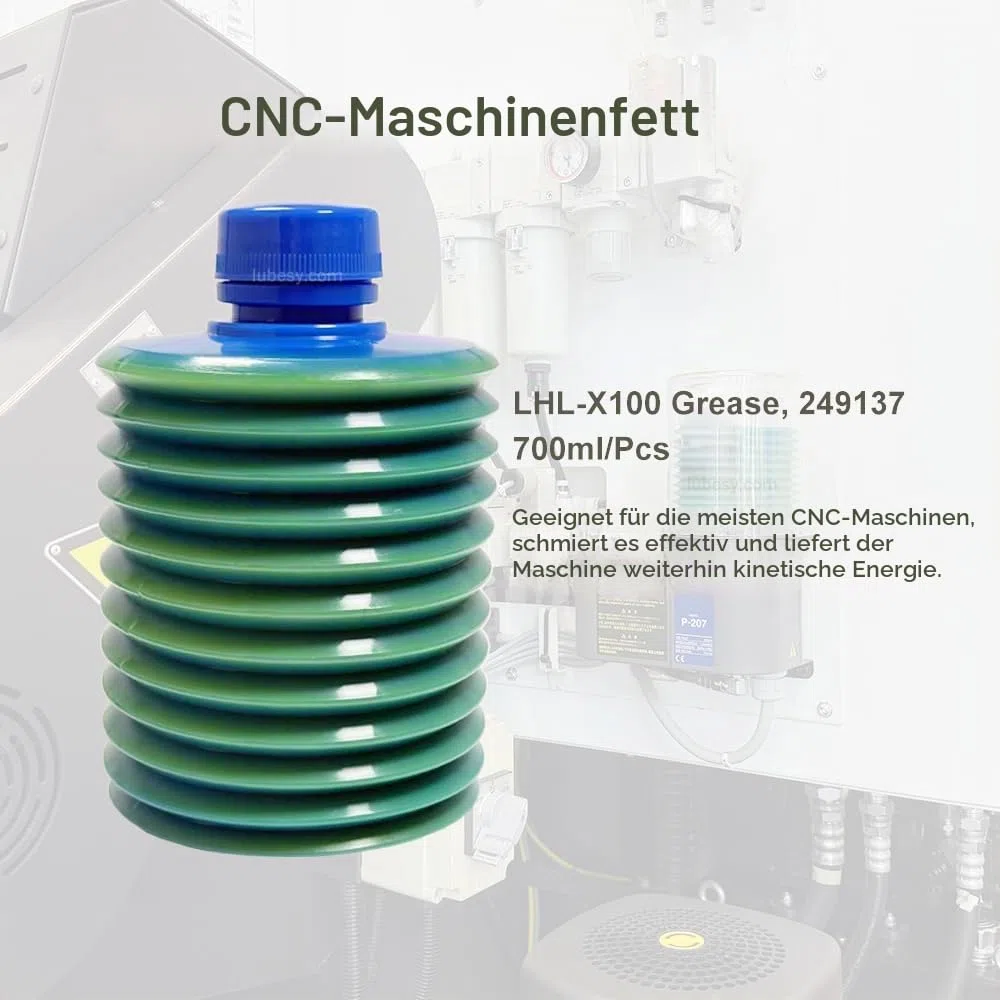 LHL-X100-7 (700 ml) Lube CNC-Bearbeitungszentrum Zubehör 249137 Fett, für Makino-Maschinen, Teilenummer Z192A1600010,MAZAK DOOSAN, geeignet für LUBE Ölpumpe P-107