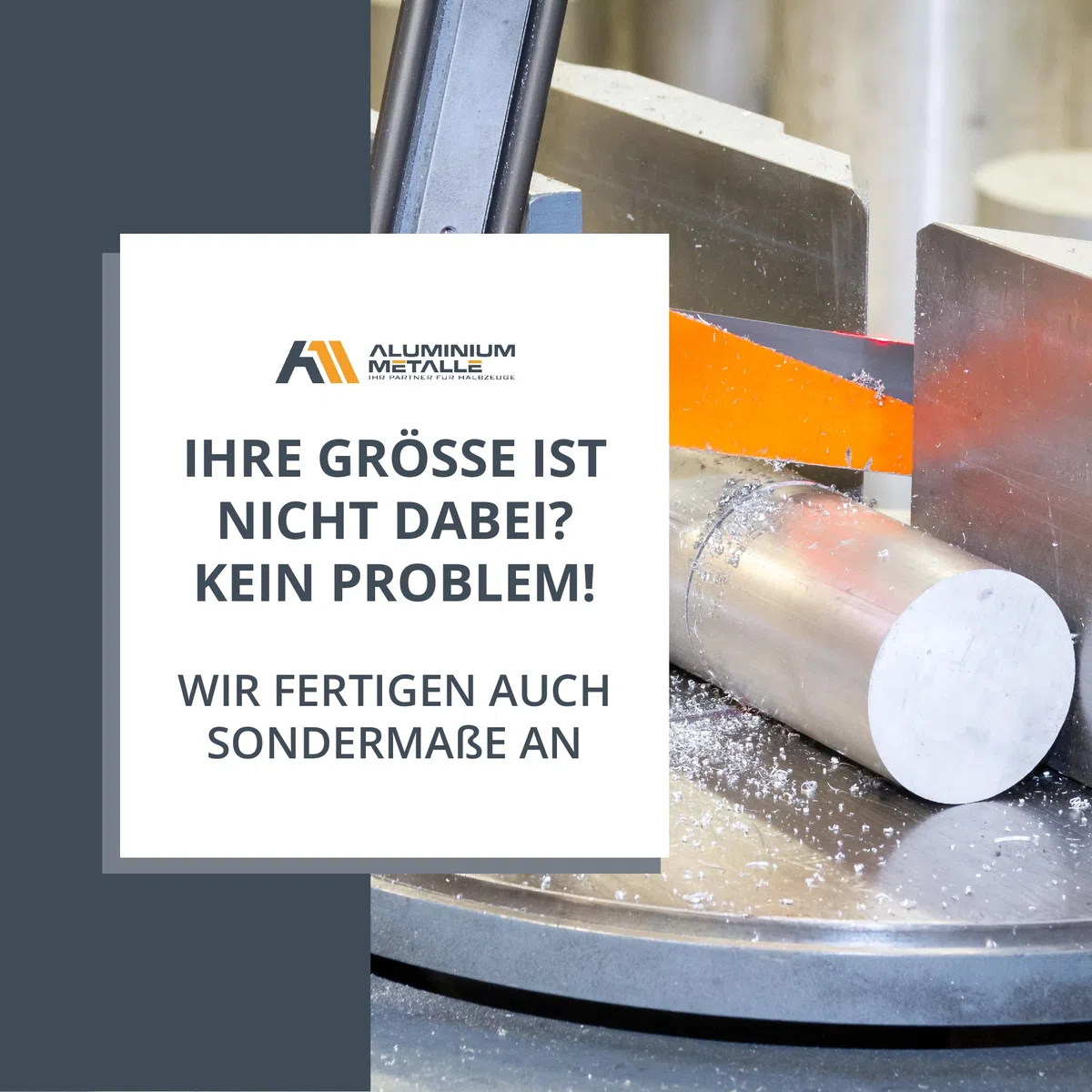 Aluminium HOCHFEST Rundstange AW-7075 Ø 50mm | L: 400mm (40cm) auf Zuschnitt