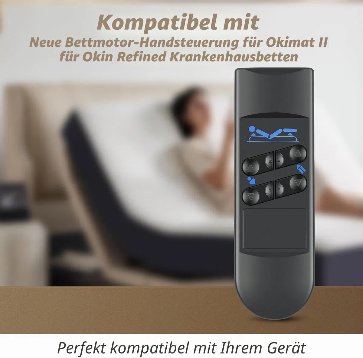 OKIN Fernbedienung für Klappbett, Motor, elektrisch, mit Zwei Motoren