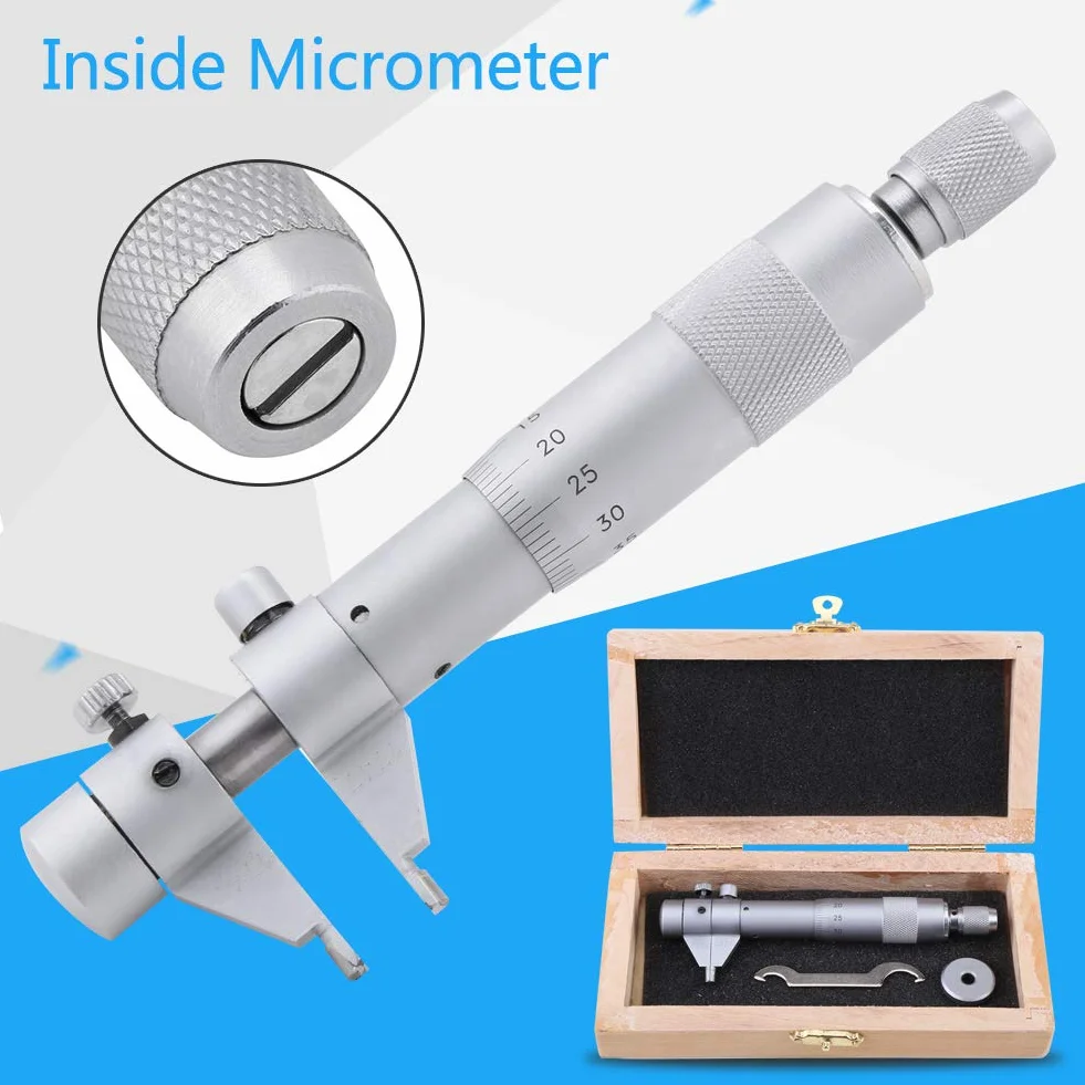 【Muttertagsgeschenk】 Innenmessschraube, Innenmessschraube Bohrung Innendurchmesser Messuhr 5-30mm Messbereich 0.01mm für Präzisionsmessungen
