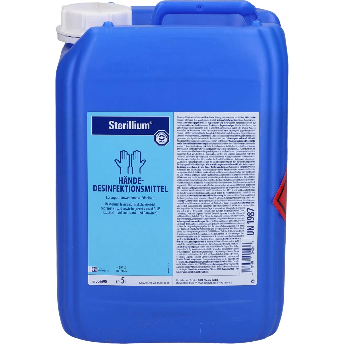 Paul Hartmann Sterillium - Hände Desinfektionsmittel, 5 l