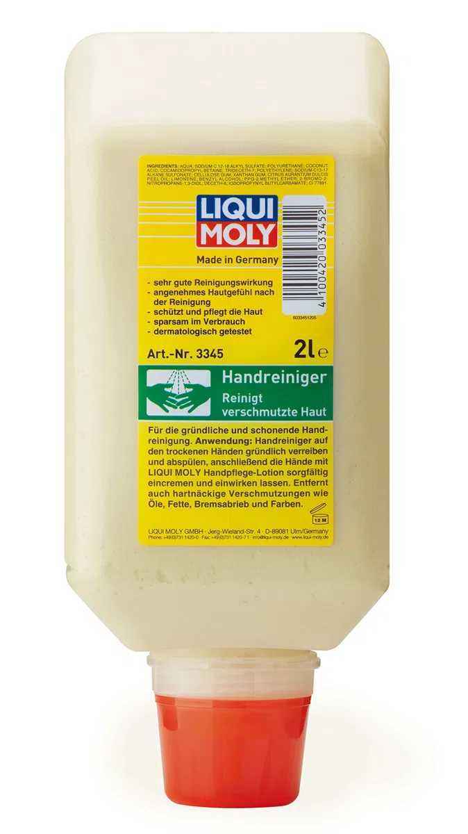 2x LIQUI MOLY 3345 Handwaschpaste Handreiniger 2L