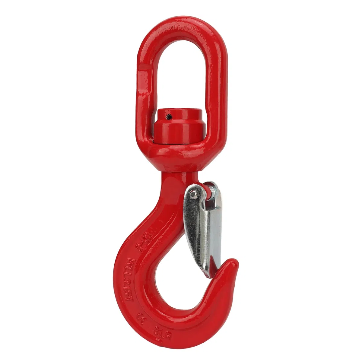3,15-Tonnen-Krandrehhaken, Schwerlast-Hebehaken mit Lager, Drehhaken mit Riegel, Zum Heben, Heben, Bauen an Docks, Häfen, Schiffen
