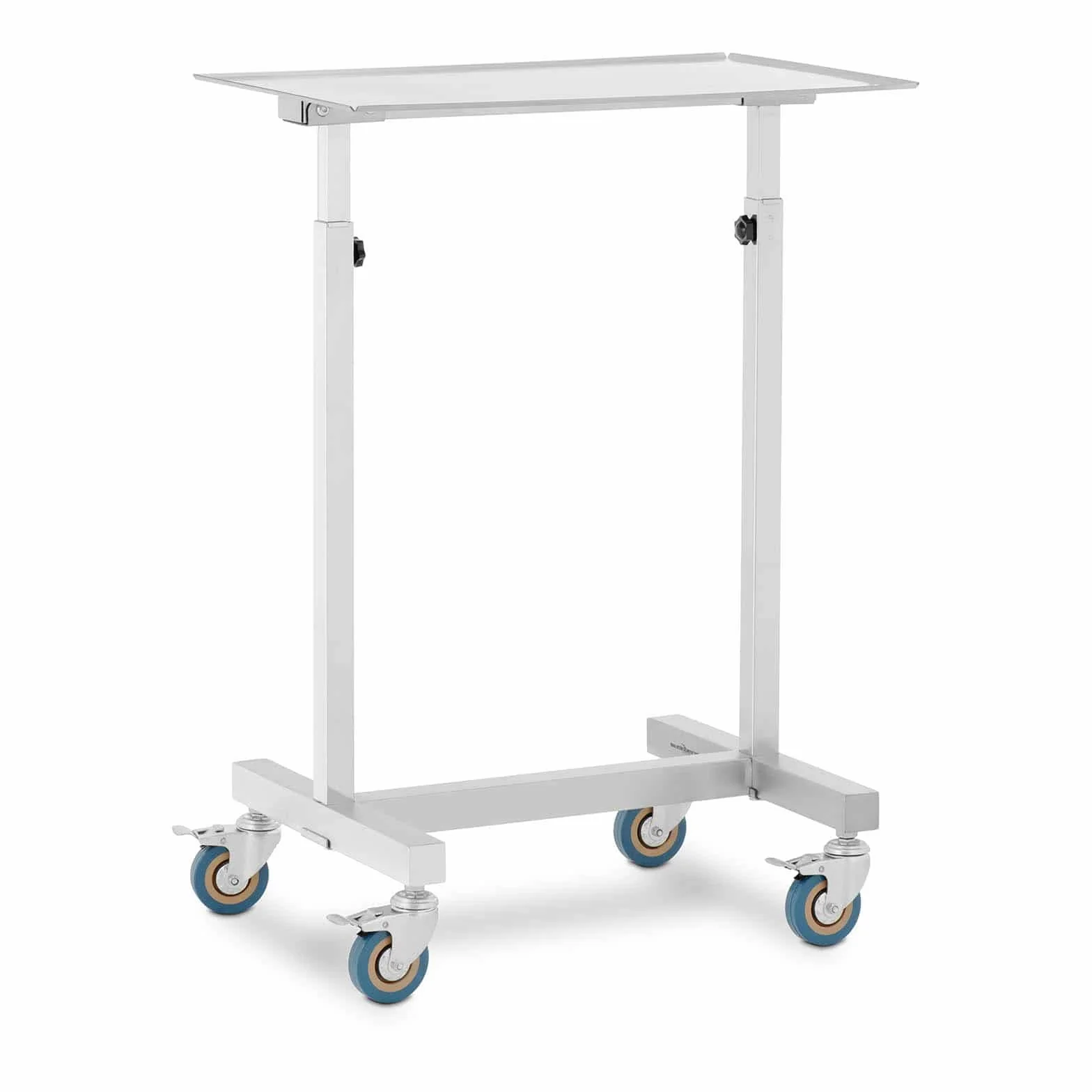 Steinberg Systems SBS-LF-151 Instrumententisch mobil 600 x 400 mm höhenverstellbar 2 3 Instrumentenwagen Instrumententisch höhenverstellbar Instrumententisch Edelstahl