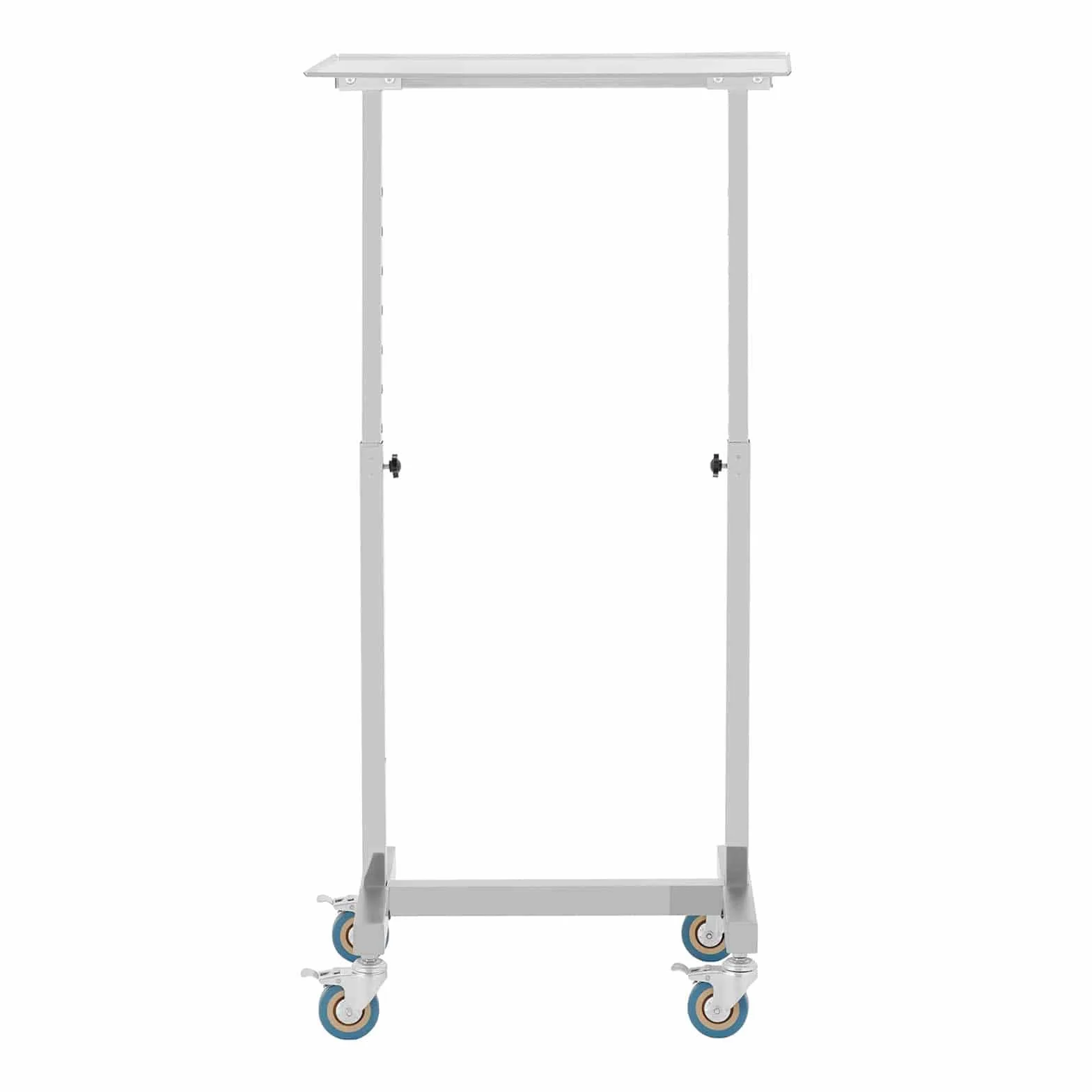 Steinberg Systems SBS-LF-151 Instrumententisch mobil 600 x 400 mm höhenverstellbar 2 3 Instrumentenwagen Instrumententisch höhenverstellbar Instrumententisch Edelstahl